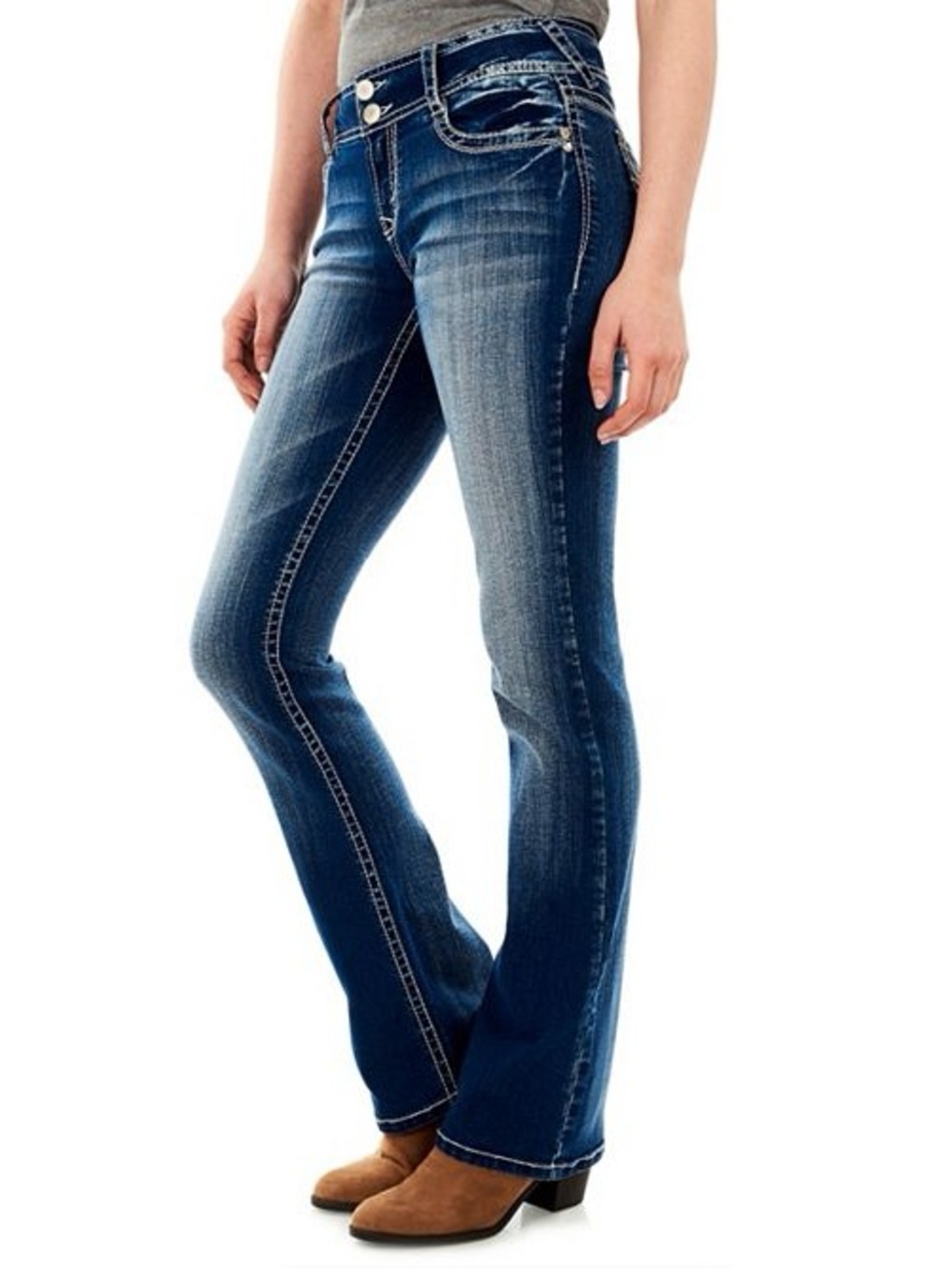 Juniors' WallFlower Insta Stretch® Luscious Curvy Bootcut Jeans